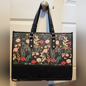 Nicole Miller Floral Tote